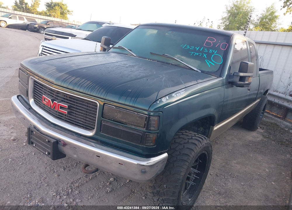 1996 GMC SIERRA K1500 VIN: 2GTEK19R3T1544136