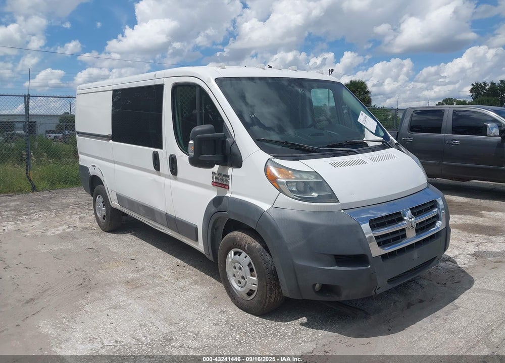 2016 RAM PROMASTER 1500 LOW ROOF VIN: 3C6TRVAGXGE117895