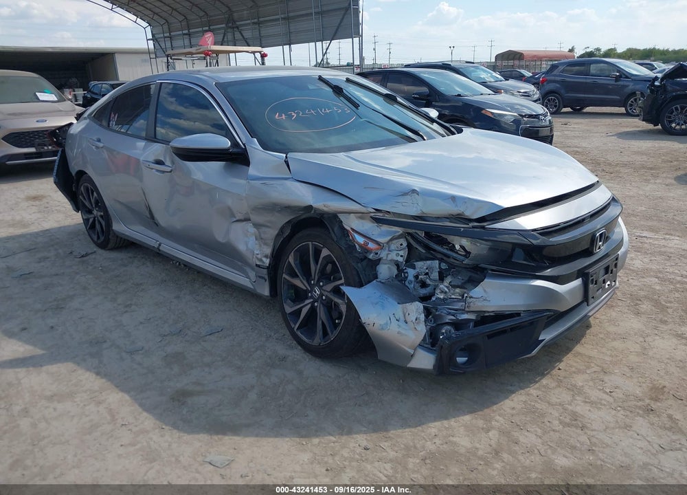 2020 HONDA CIVIC SPORT VIN: 2HGFC2F81LH568088