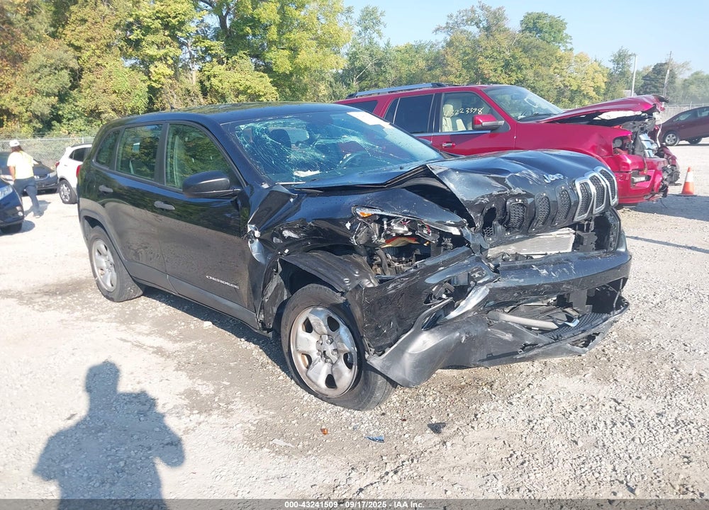 2014 JEEP CHEROKEE SPORT VIN: 1C4PJMAB3EW311381