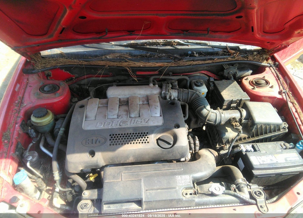 2003 KIA SPECTRA LS VIN: KNAFB121535269132