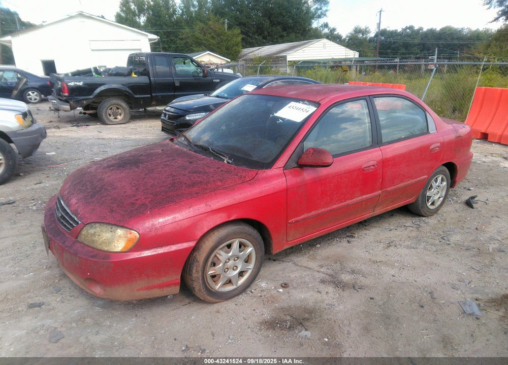 2003 KIA SPECTRA LS VIN: KNAFB121535269132