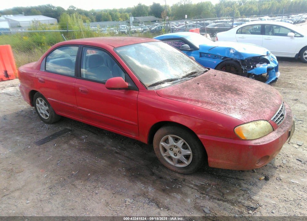 2003 KIA SPECTRA LS VIN: KNAFB121535269132