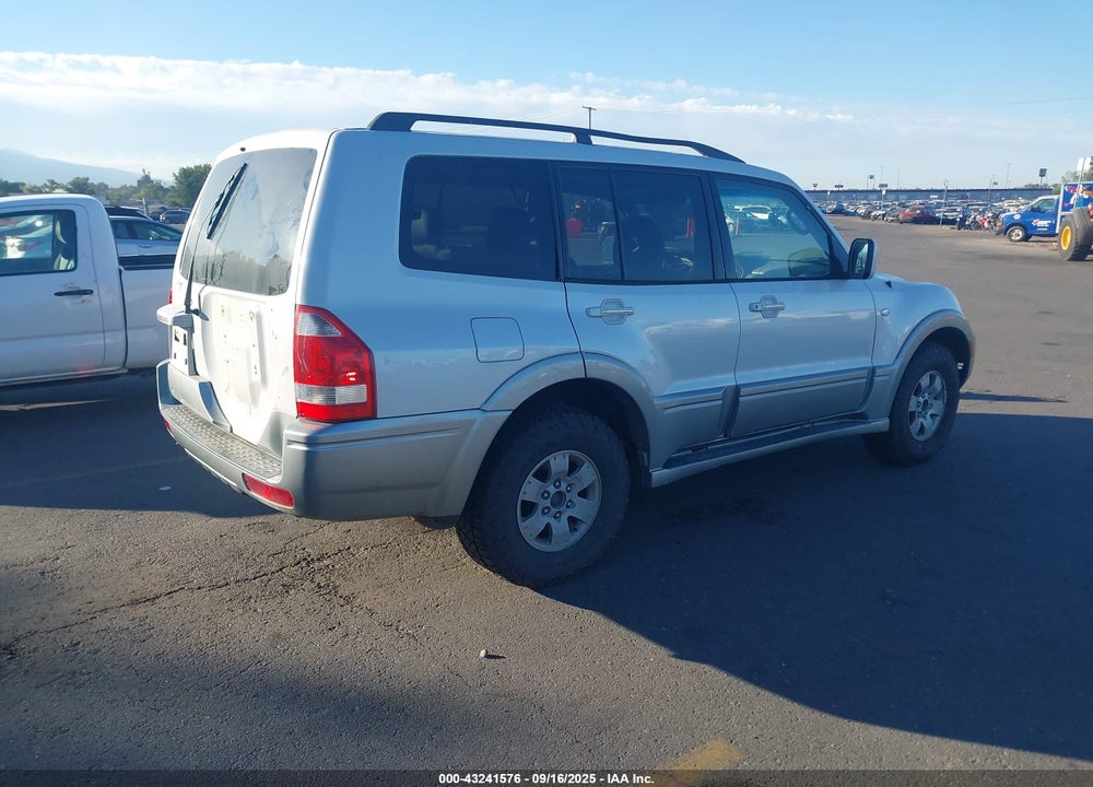 2003 MITSUBISHI MONTERO 20TH ANNIVERSARY/LIMITED VIN: JA4NW51S93J020127