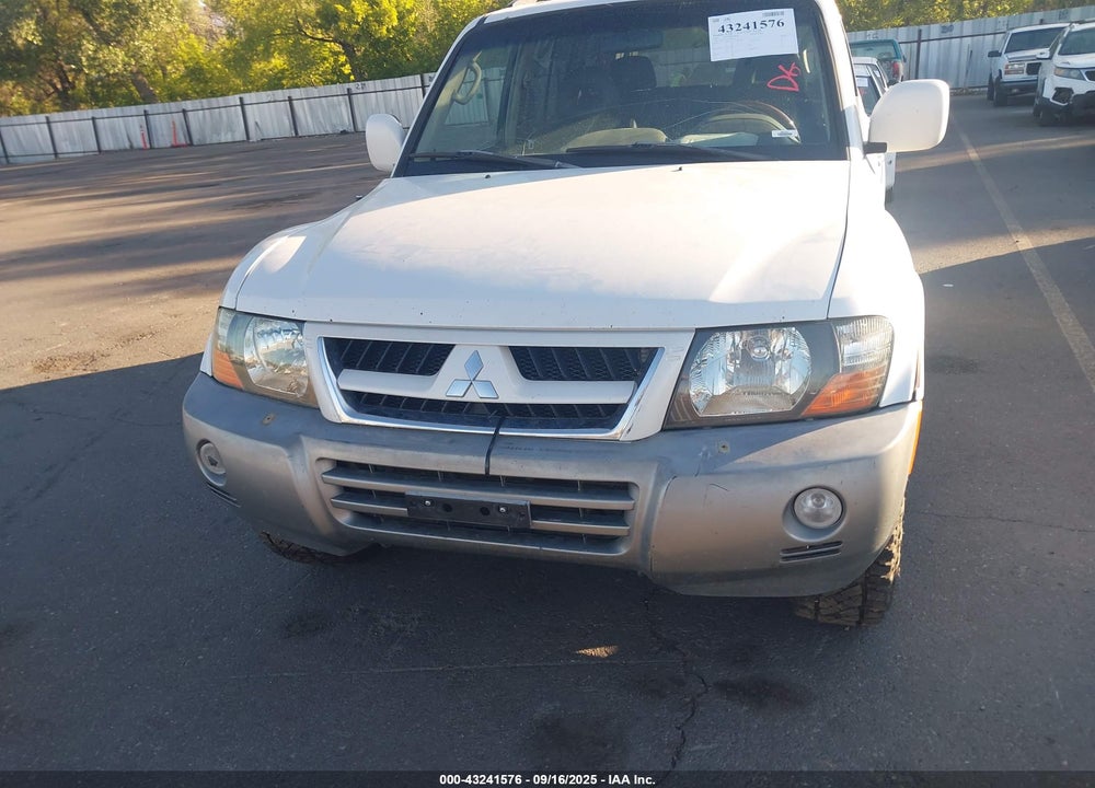 2003 MITSUBISHI MONTERO 20TH ANNIVERSARY/LIMITED VIN: JA4NW51S93J020127