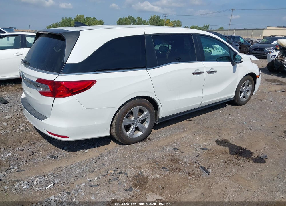 2020 HONDA ODYSSEY EX-L/EX-L W/NAVI RES VIN: 5FNRL6H72LB010506