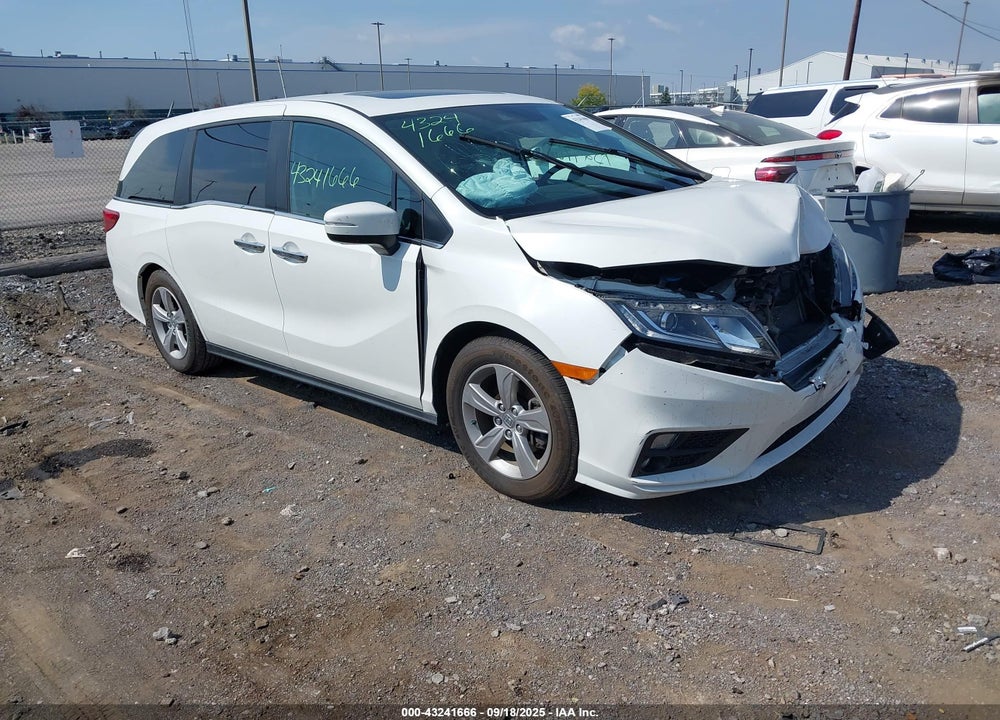 2020 HONDA ODYSSEY EX-L/EX-L W/NAVI RES VIN: 5FNRL6H72LB010506