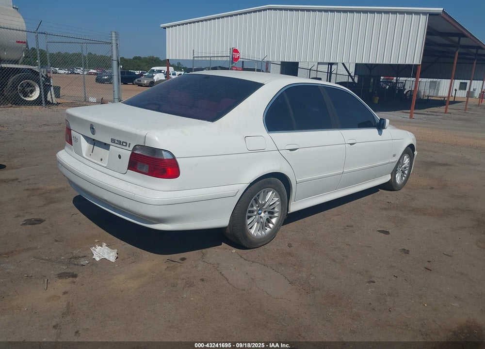 2003 BMW 530IA VIN: WBADT63433CK32375