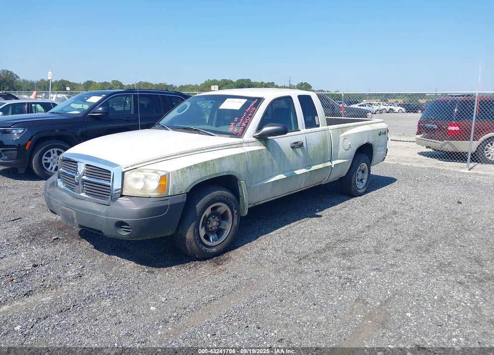 2005 DODGE DAKOTA ST VIN: 1D7HW22K45S332021