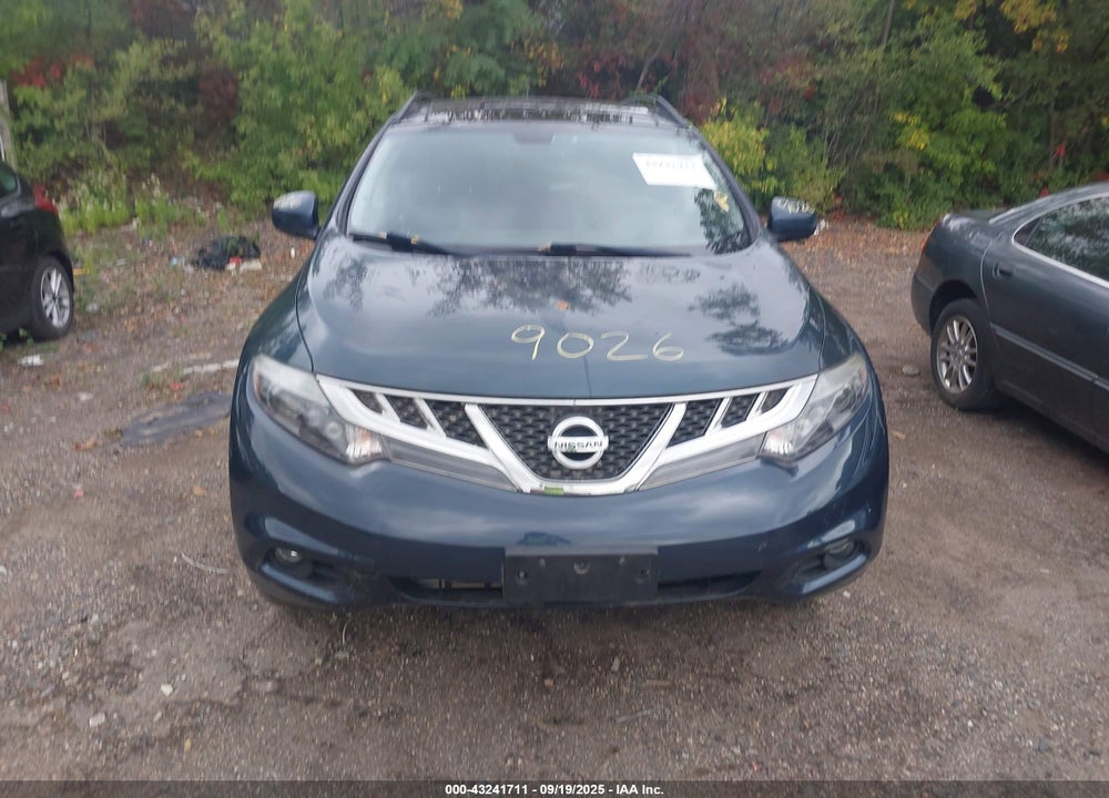 2014 NISSAN MURANO VIN: JN8AZ1MW6EW514779