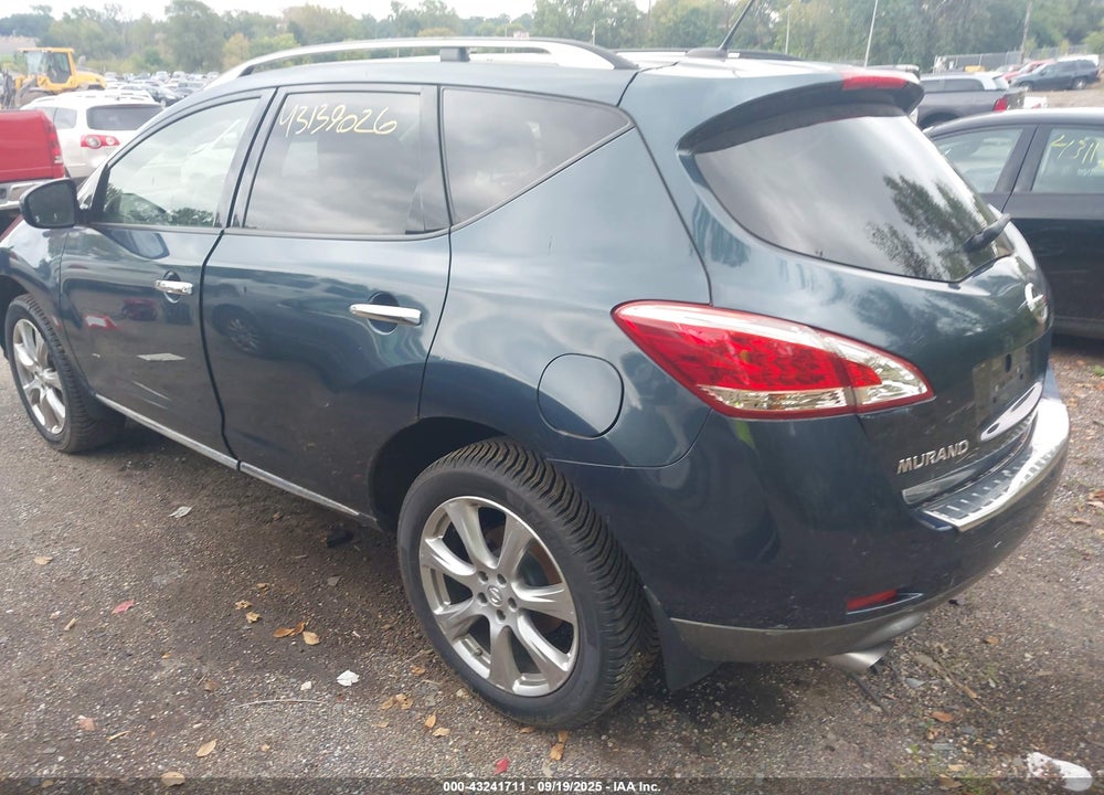 2014 NISSAN MURANO VIN: JN8AZ1MW6EW514779