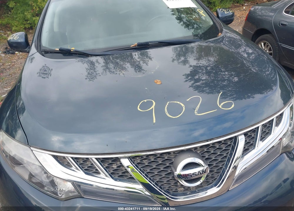 2014 NISSAN MURANO VIN: JN8AZ1MW6EW514779
