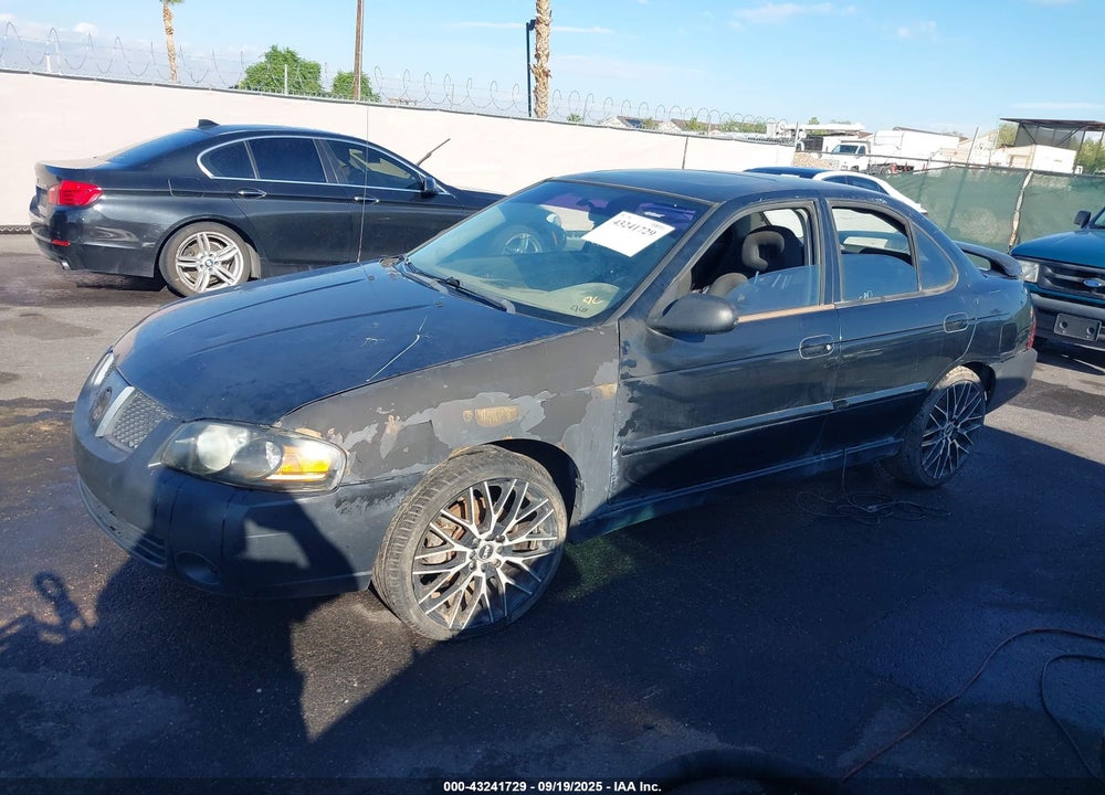 2006 NISSAN SENTRA SE-R SPEC V VIN: 3N1AB51A86L628406