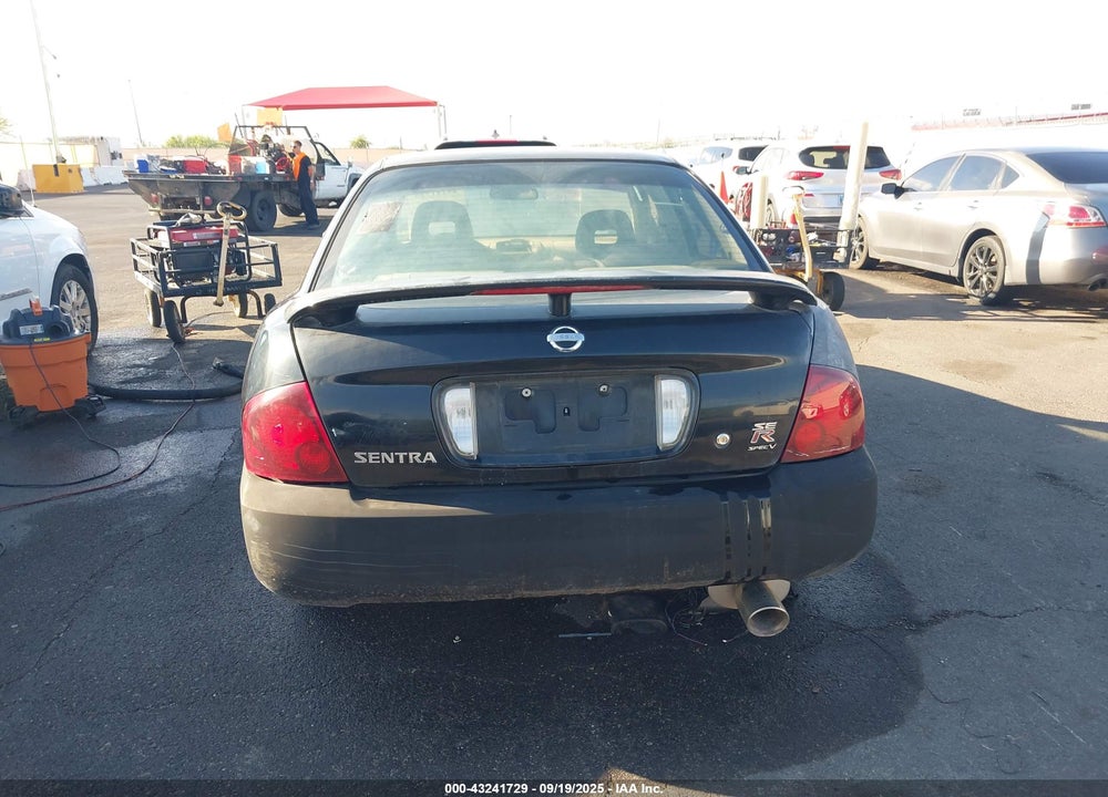 2006 NISSAN SENTRA SE-R SPEC V VIN: 3N1AB51A86L628406