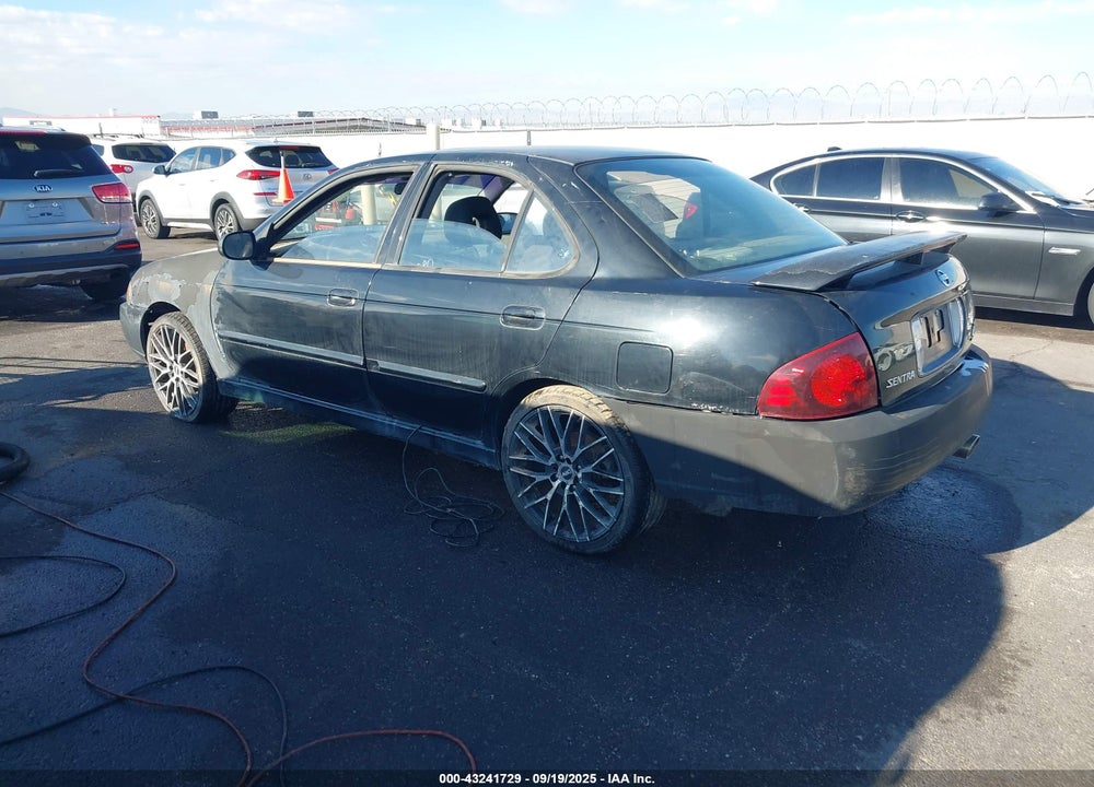 2006 NISSAN SENTRA SE-R SPEC V VIN: 3N1AB51A86L628406