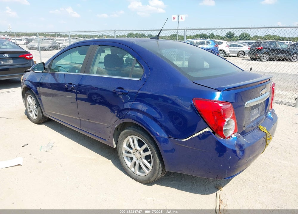 2014 CHEVROLET SONIC VIN: 1G1JC5SH6E4197308