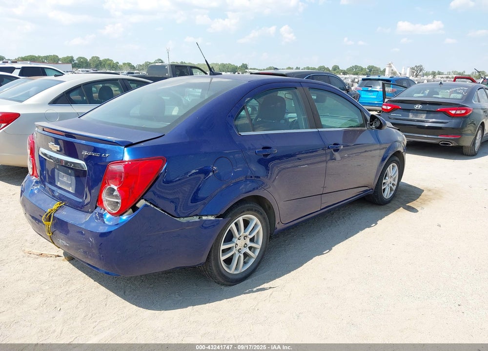 2014 CHEVROLET SONIC VIN: 1G1JC5SH6E4197308
