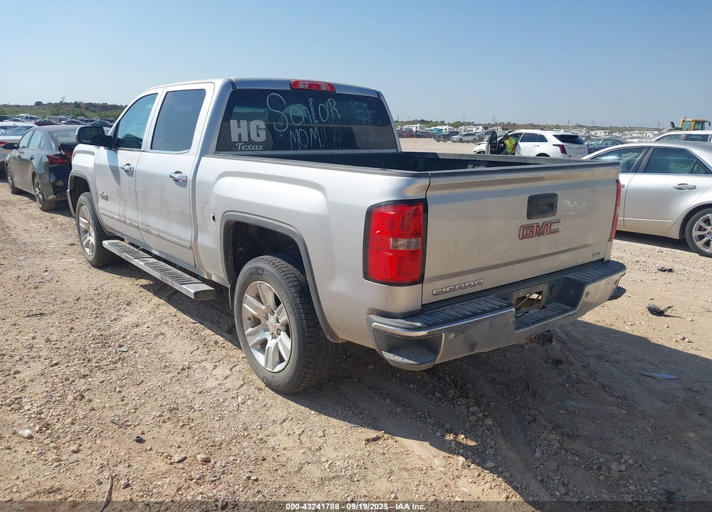 2014 GMC SIERRA 1500 SLT VIN: 3GTU2VEC4EG421654