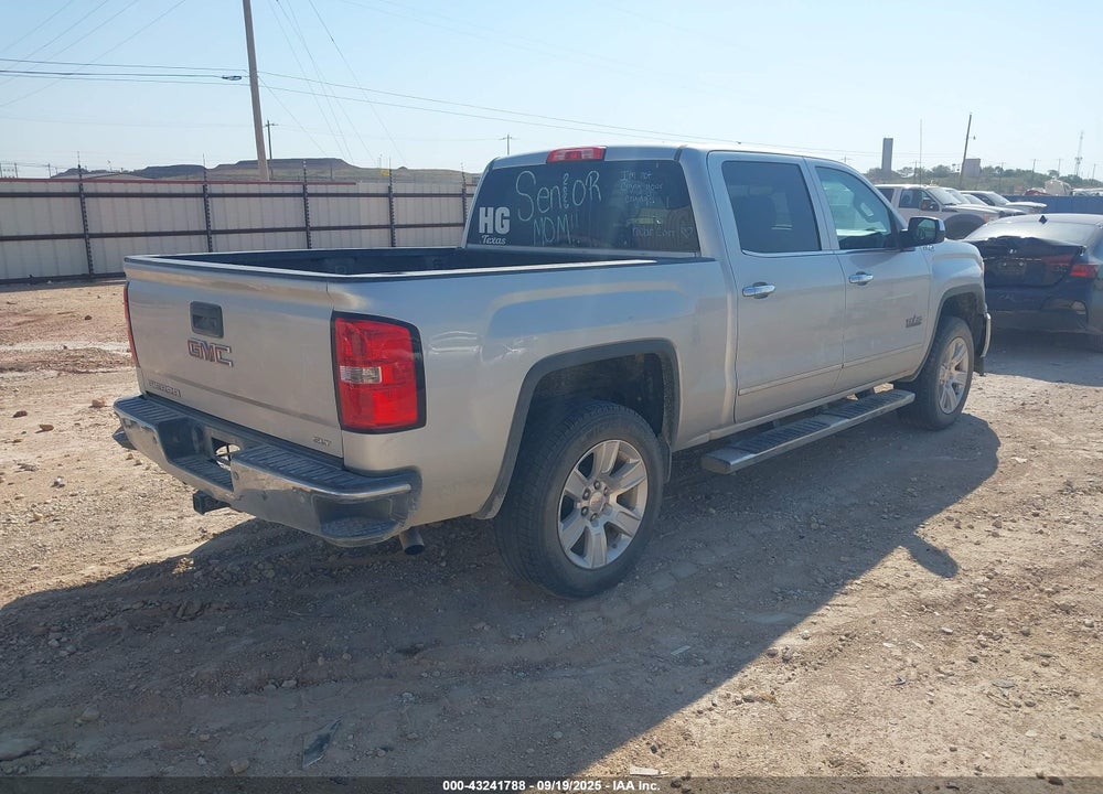 2014 GMC SIERRA 1500 SLT VIN: 3GTU2VEC4EG421654