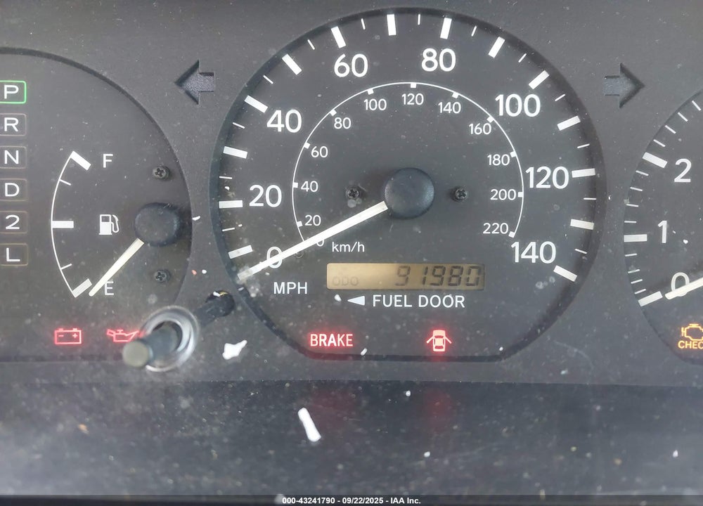 2001 TOYOTA CAMRY LE VIN: 4T1BG22K41U079287