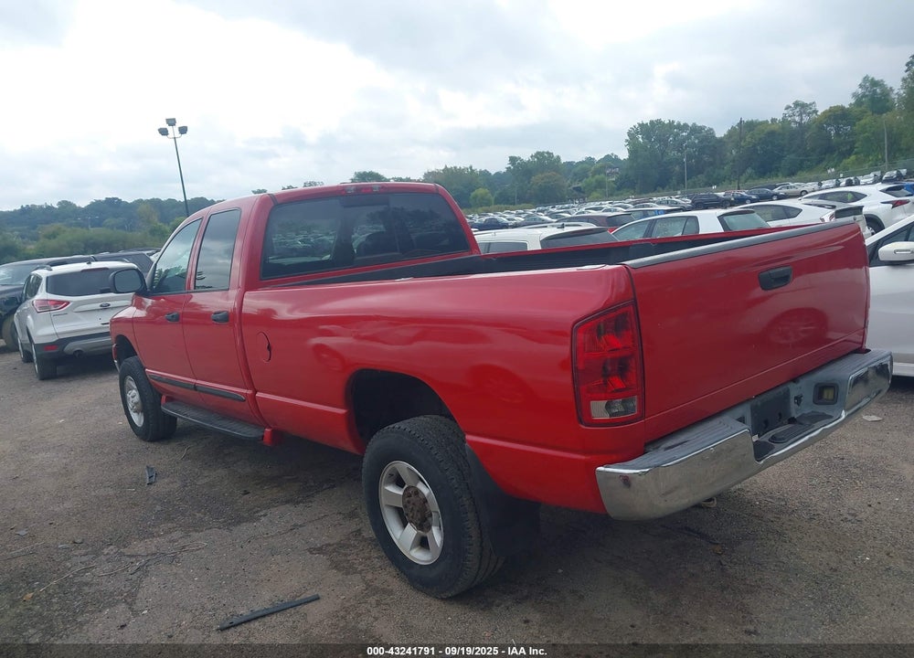 2003 DODGE RAM 2500 SLT/LARAMIE/ST VIN: 3D7KU28D83G817481