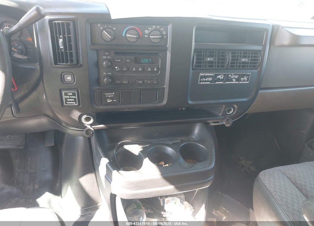2007 GMC SAVANA CUTAWAY WORK VAN VIN: 1GDHG31U671902640