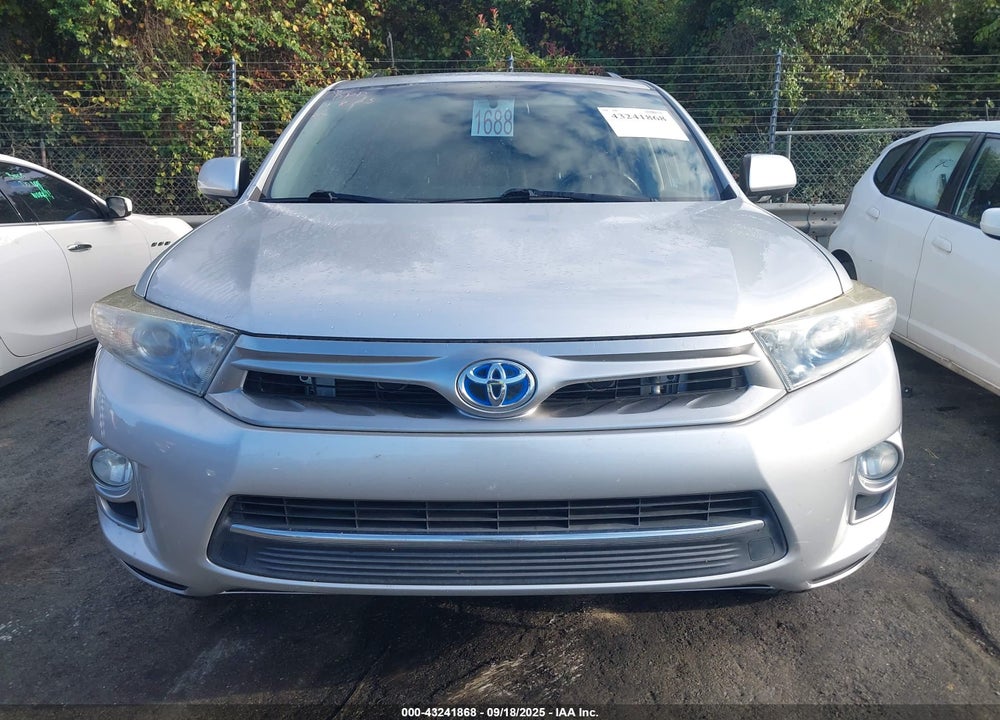 2013 TOYOTA HIGHLANDER HYBRID VIN: JTEDC3EH3D2011606