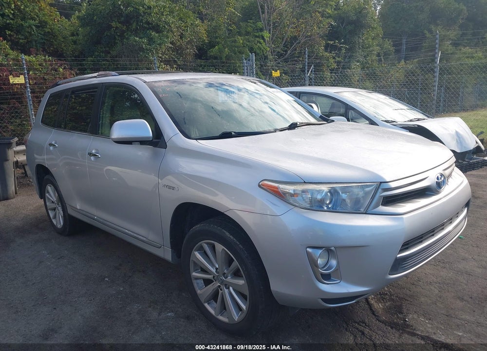 2013 TOYOTA HIGHLANDER HYBRID VIN: JTEDC3EH3D2011606