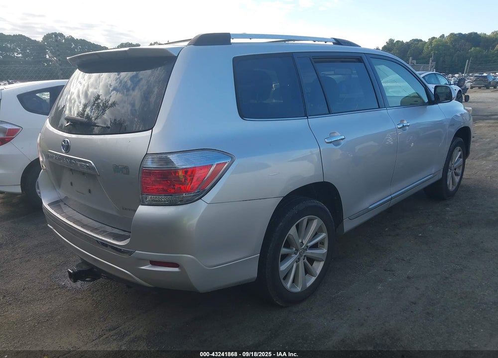 2013 TOYOTA HIGHLANDER HYBRID VIN: JTEDC3EH3D2011606