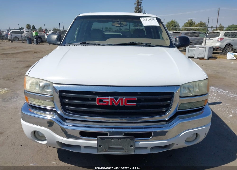 2006 GMC SIERRA 1500 SLT VIN: 2GTEC13Z961285825