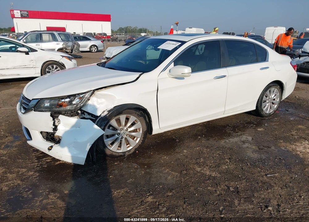 2014 HONDA ACCORD EX-L VIN: 1HGCR2F86EA092374