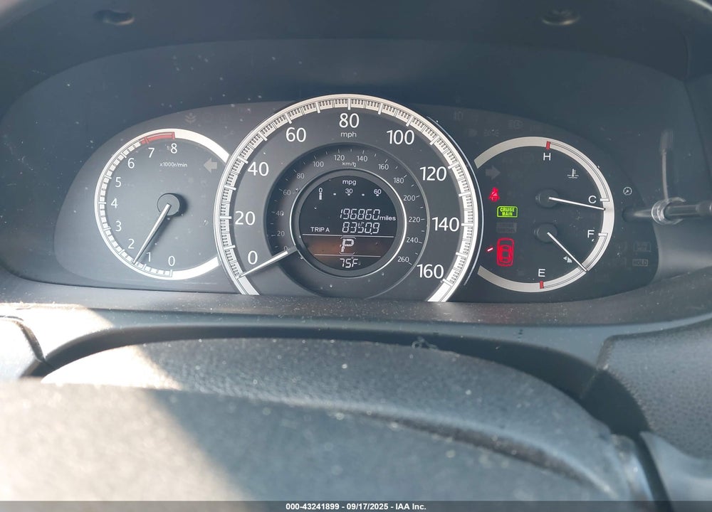 2014 HONDA ACCORD EX-L VIN: 1HGCR2F86EA092374
