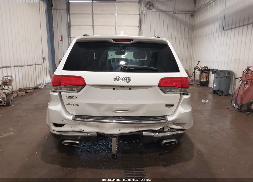 2014 JEEP GRAND CHEROKEE SUMMIT VIN: 1C4RJFJT7EC249398