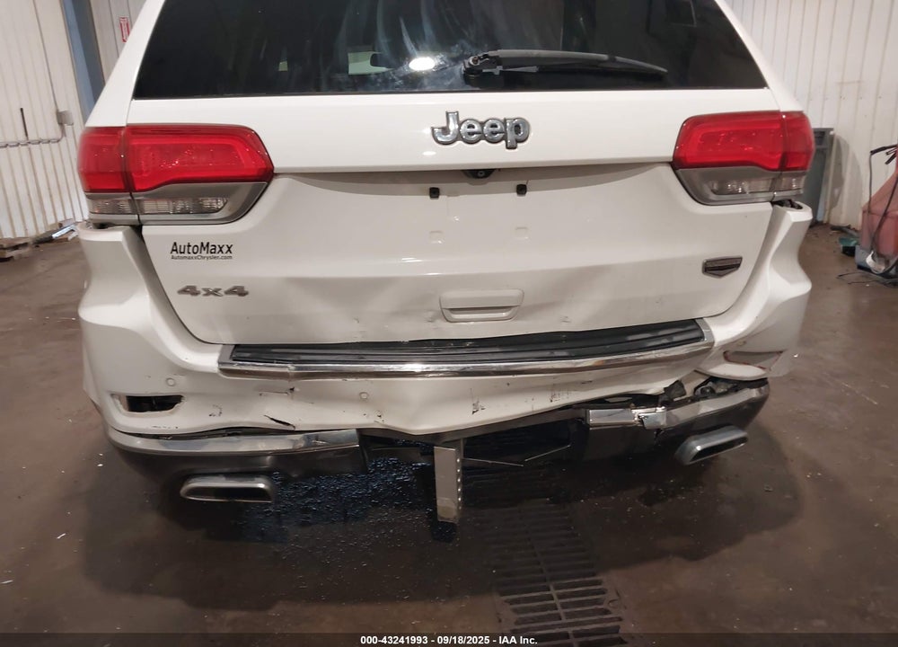 2014 JEEP GRAND CHEROKEE SUMMIT VIN: 1C4RJFJT7EC249398