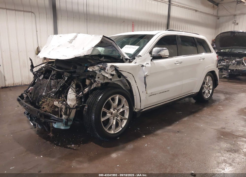 2014 JEEP GRAND CHEROKEE SUMMIT VIN: 1C4RJFJT7EC249398