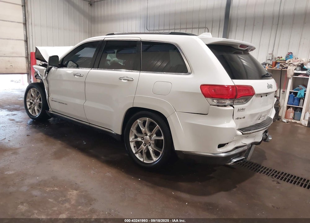 2014 JEEP GRAND CHEROKEE SUMMIT VIN: 1C4RJFJT7EC249398