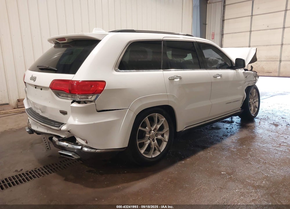 2014 JEEP GRAND CHEROKEE SUMMIT VIN: 1C4RJFJT7EC249398