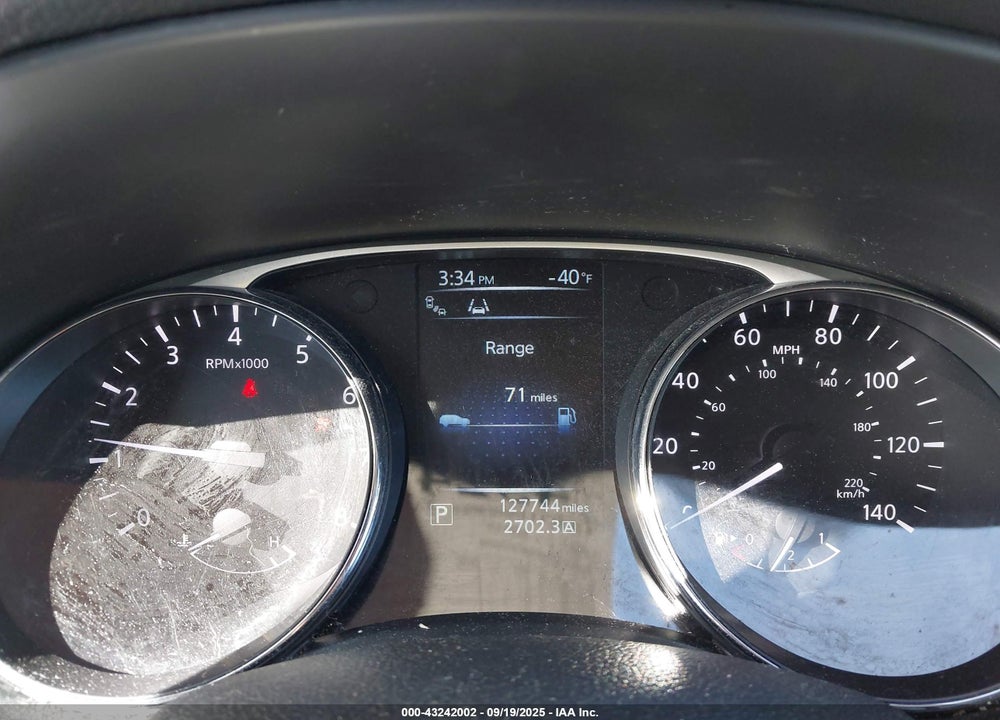 2015 NISSAN ROGUE SV VIN: 5N1AT2MV3FC752758