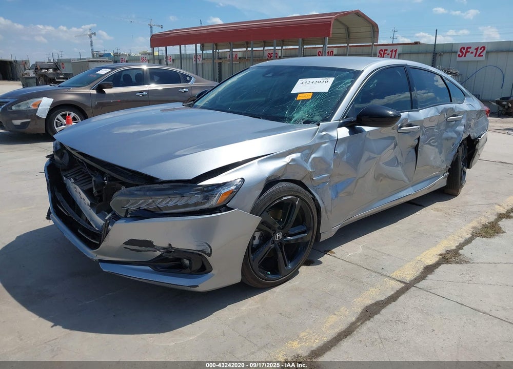 2022 HONDA ACCORD VIN: 1HGCV1F4XNA085690