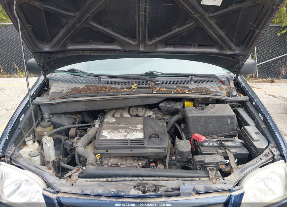 2001 TOYOTA SIENNA LE VIN: 4T3ZF13C61U398944