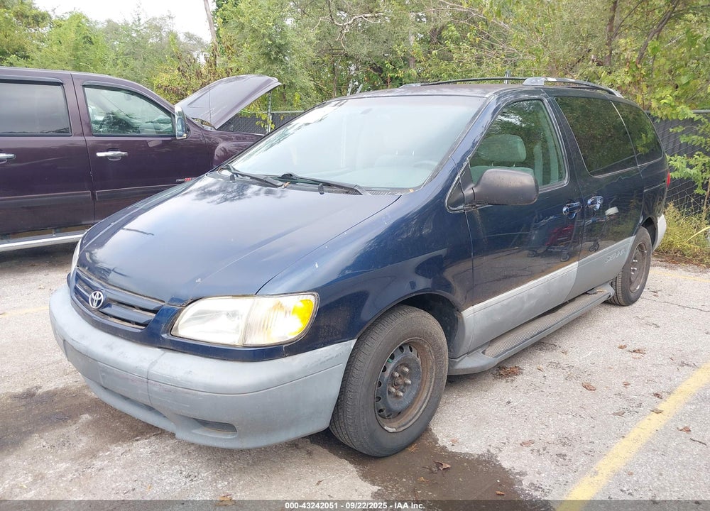 2001 TOYOTA SIENNA LE VIN: 4T3ZF13C61U398944