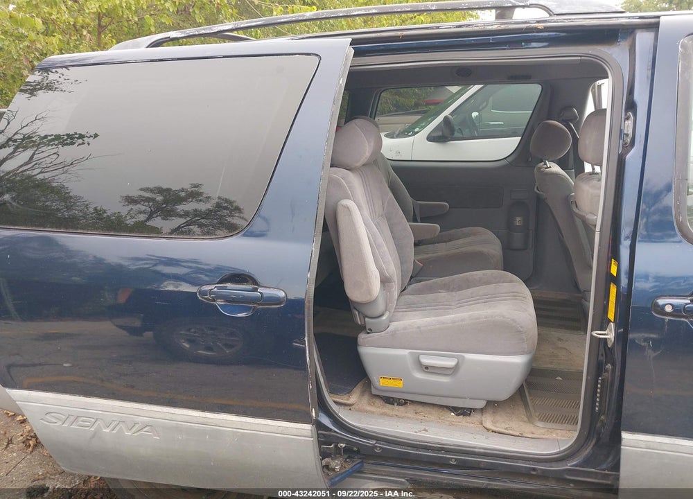 2001 TOYOTA SIENNA LE VIN: 4T3ZF13C61U398944