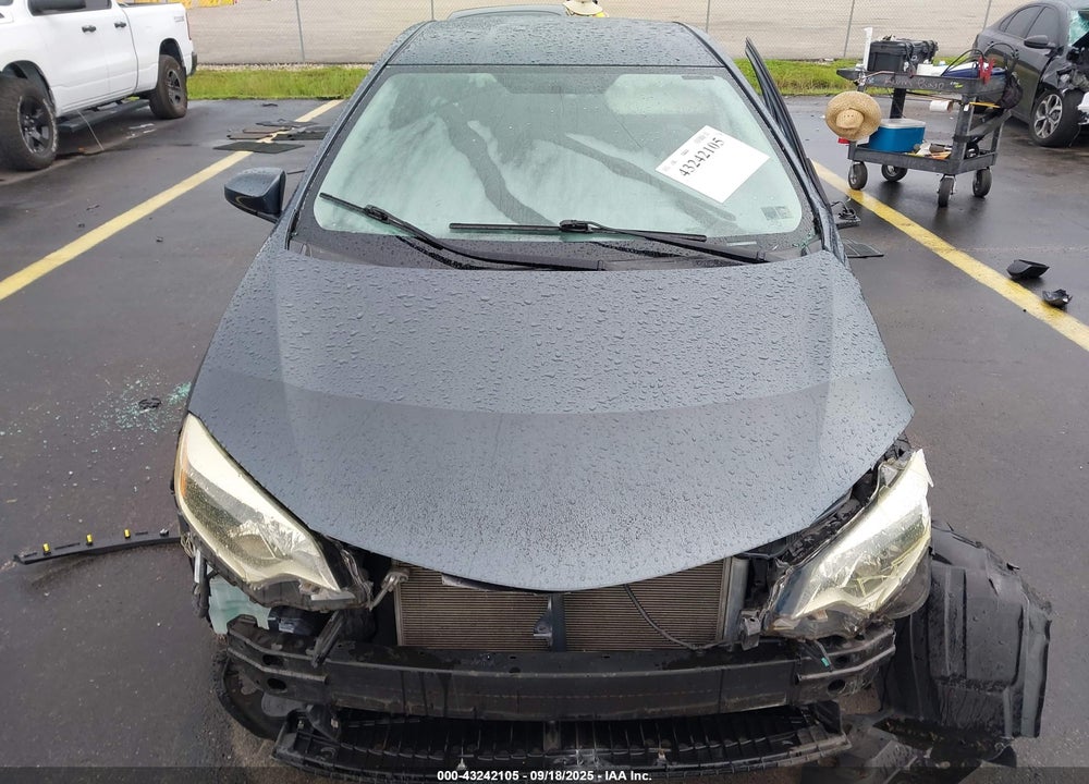 2015 TOYOTA COROLLA VIN: 2T1BURHE8FC304080