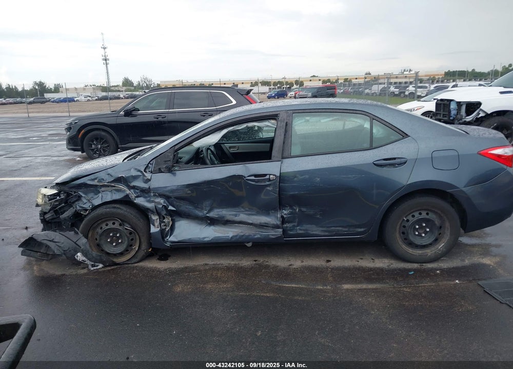 2015 TOYOTA COROLLA VIN: 2T1BURHE8FC304080