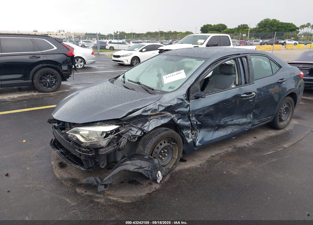 2015 TOYOTA COROLLA VIN: 2T1BURHE8FC304080