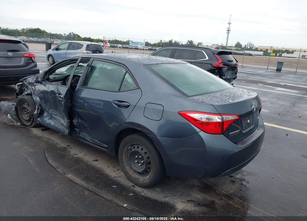 2015 TOYOTA COROLLA VIN: 2T1BURHE8FC304080