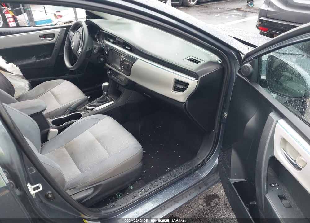 2015 TOYOTA COROLLA VIN: 2T1BURHE8FC304080