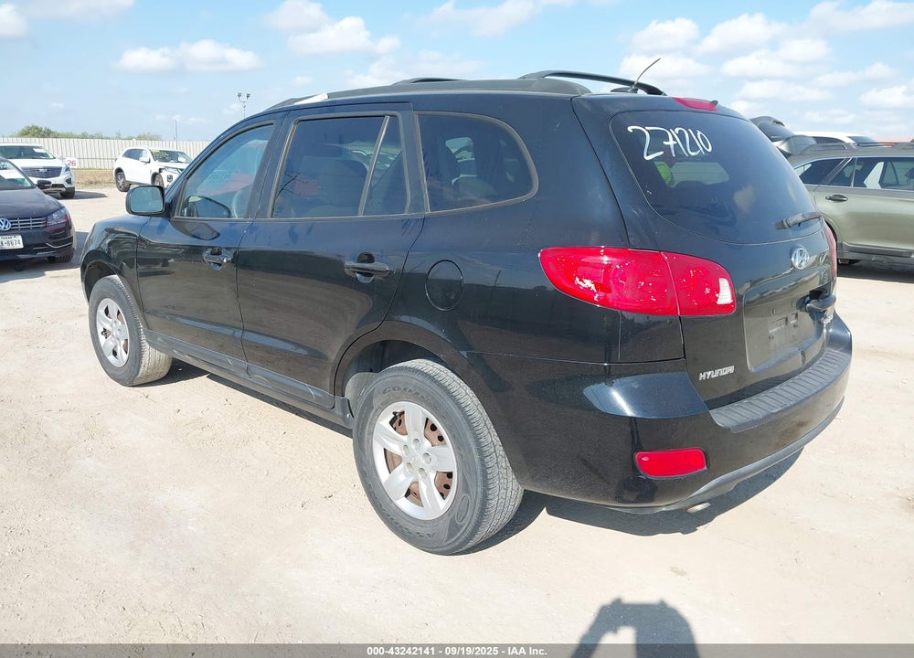 2009 HYUNDAI SANTA FE GLS VIN: 5NMSG13D79H271210