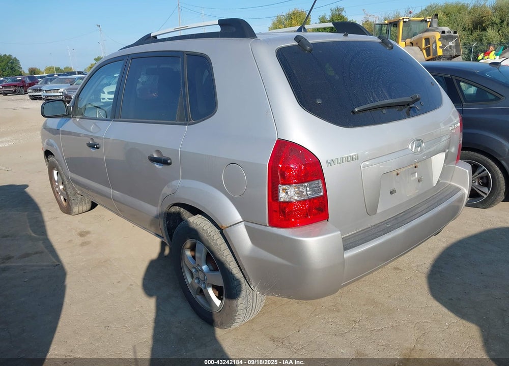 2005 HYUNDAI TUCSON GL VIN: KM8JM12B45U093016