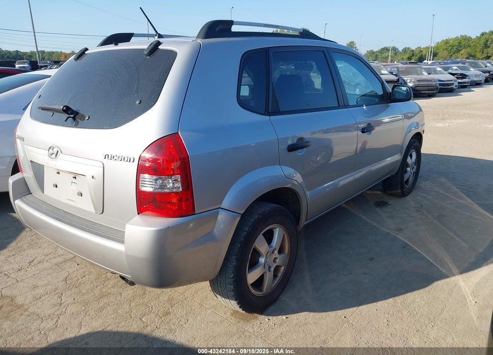 2005 HYUNDAI TUCSON GL VIN: KM8JM12B45U093016